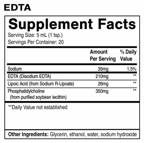 EDTA by Quicksilver Scientific