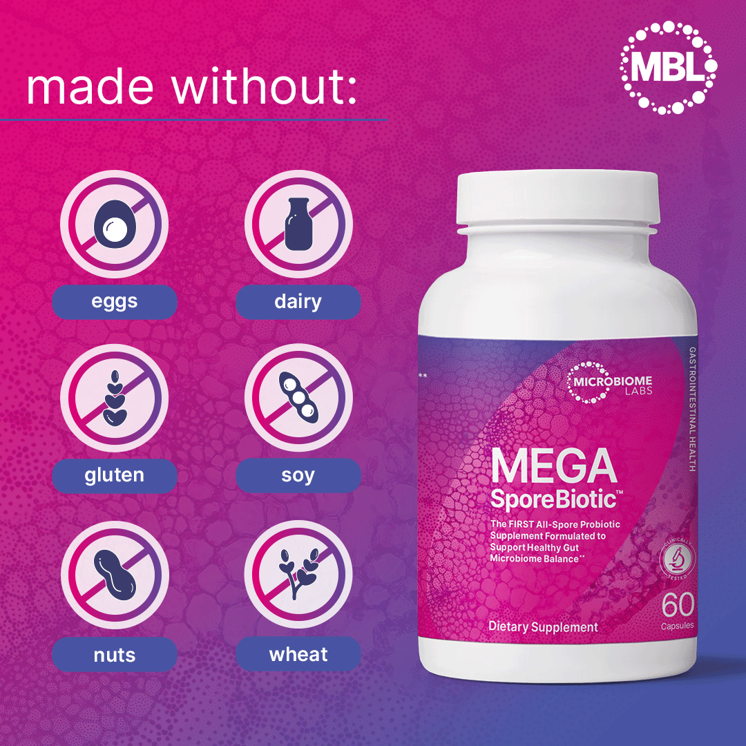 MegaSporeBiotic by Microbiome Labs