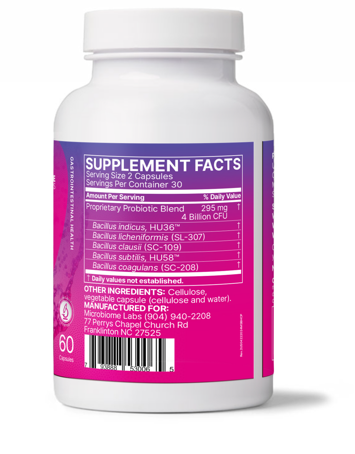 MegaSporeBiotic by Microbiome Labs