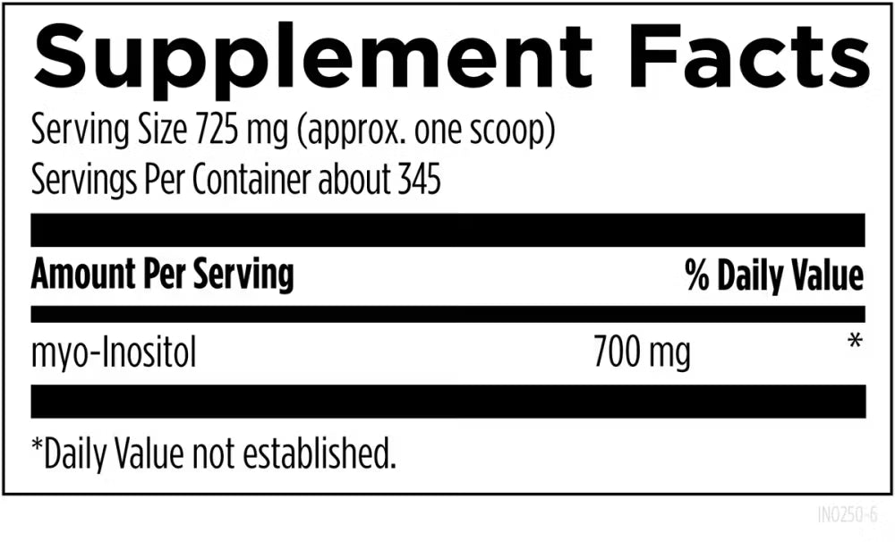 Inositol Powder by Designs for Health