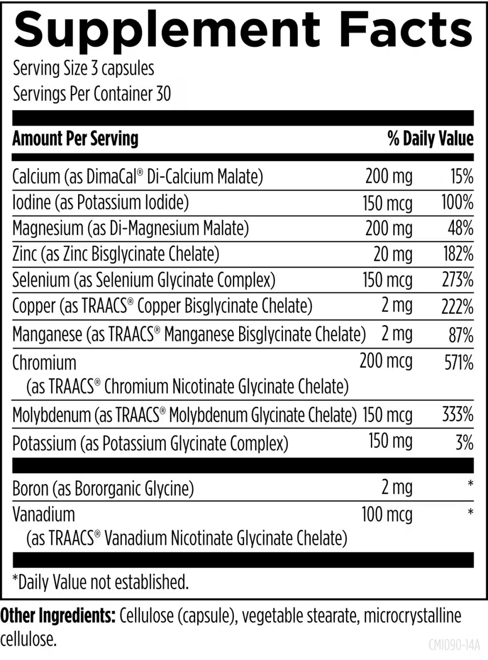 Complete Mineral Complex by Designs for Health