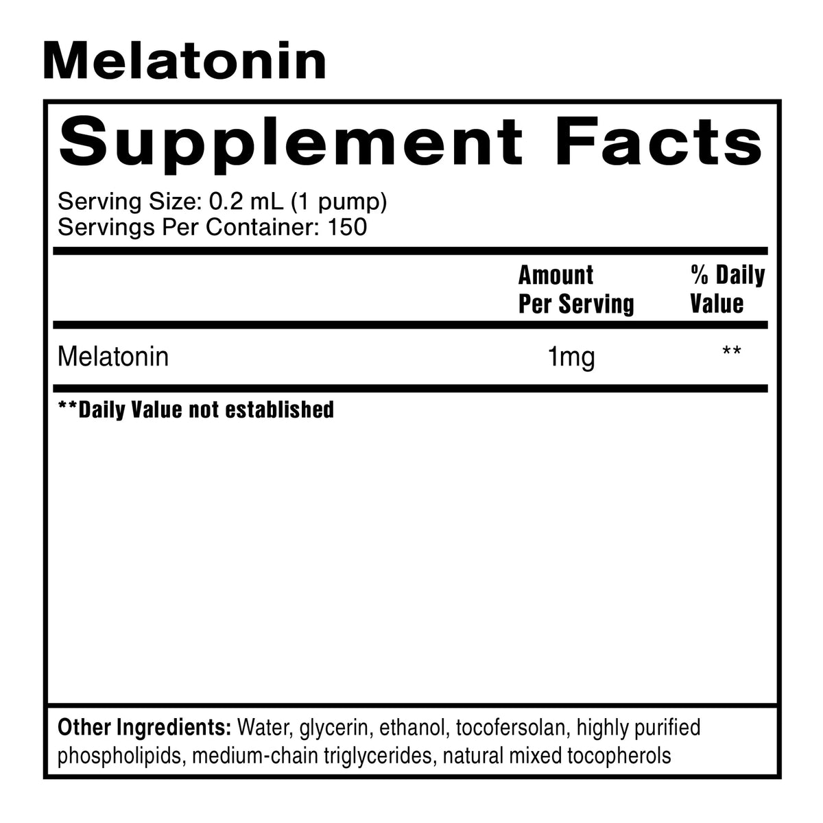 Melatonin by Quicksilver Scientific
