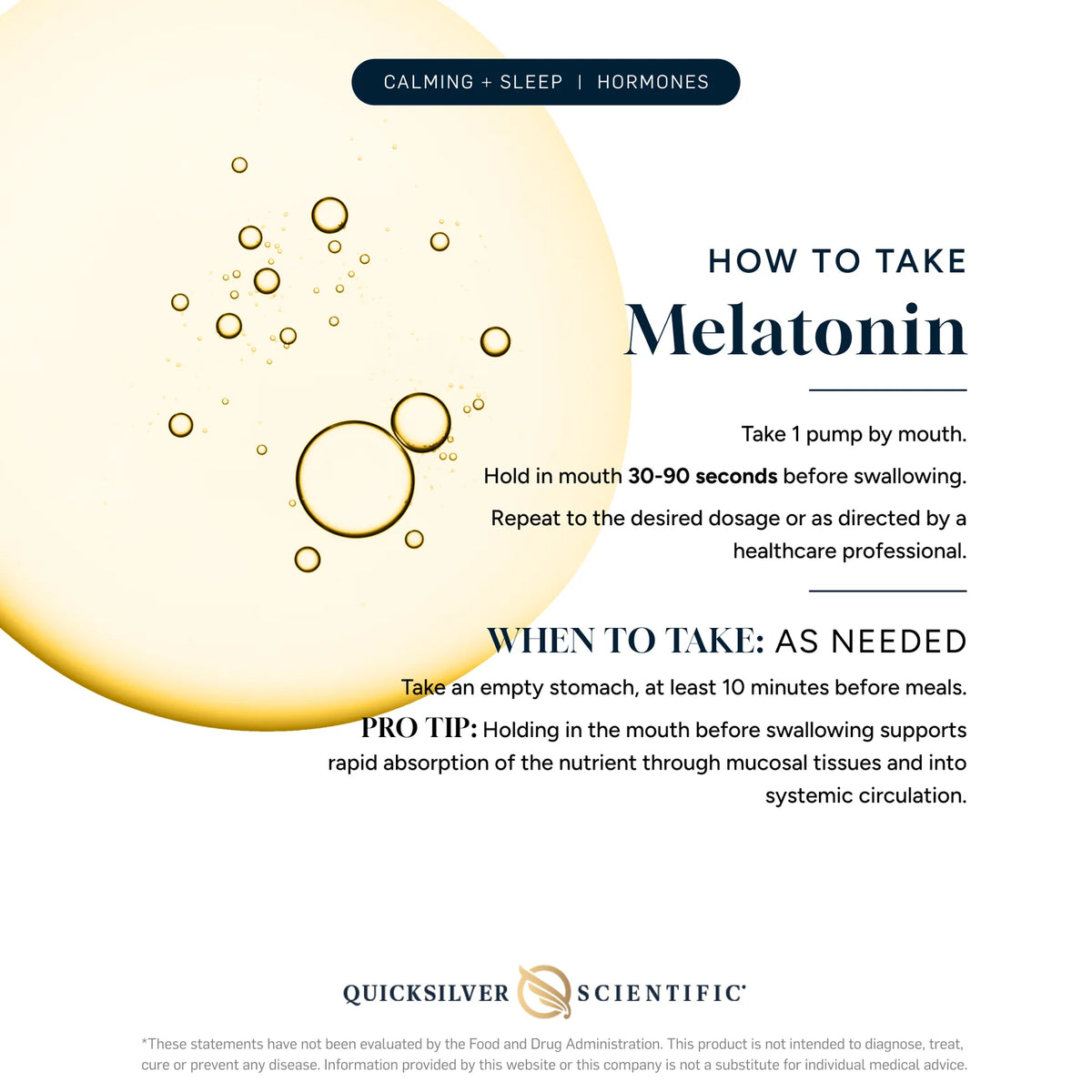 Melatonin by Quicksilver Scientific