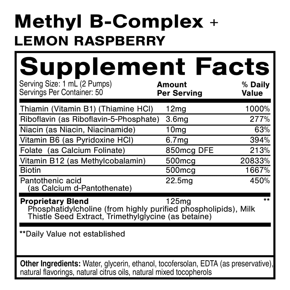 Methyl B-Complex by Quicksilver Scientific