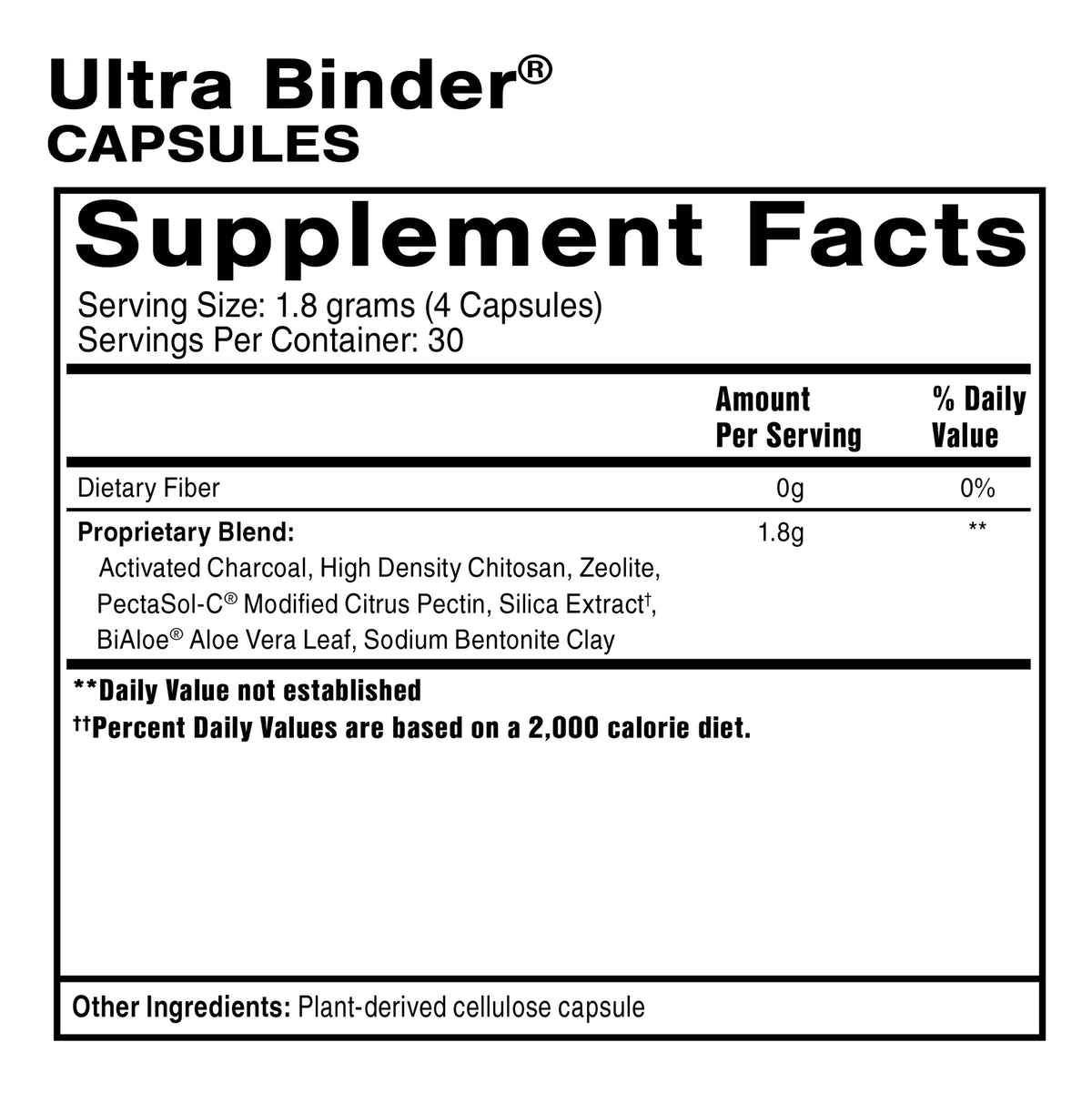 Ultra Binder Capsules by Quicksilver Scientific