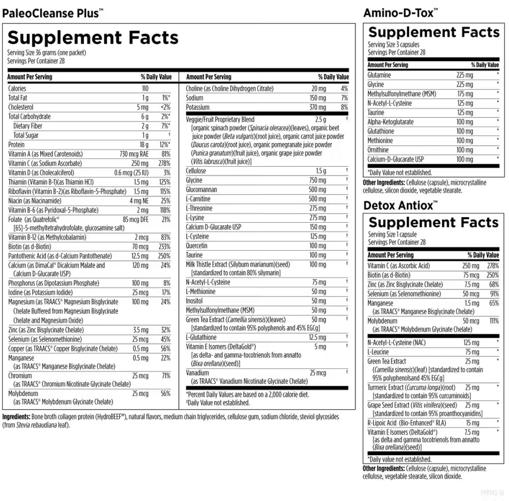 PaleoCleanse Plus Detox Program by Designs for Health