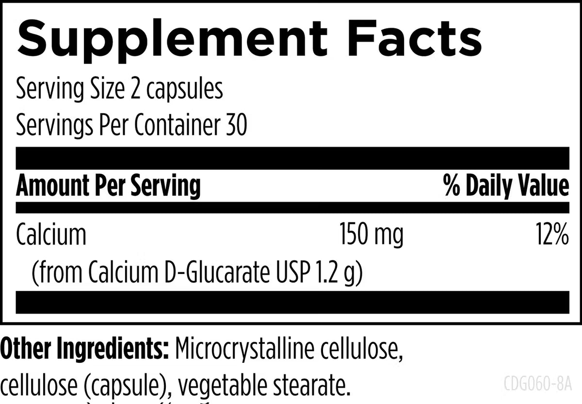 Calcium D-Glucarate by Designs for Health