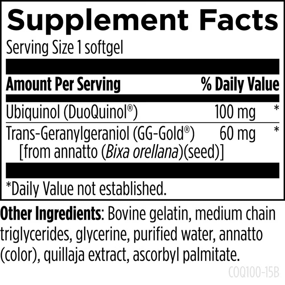 CoQnol 100 by Designs for Health