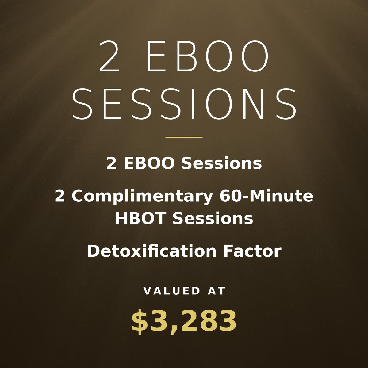 2 EBOO Sessions