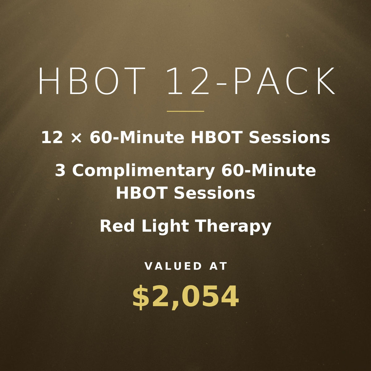 HBOT 12-Pack