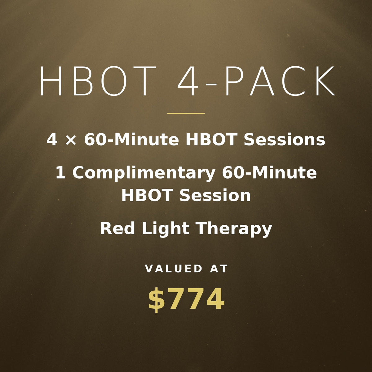 HBOT 4-Pack
