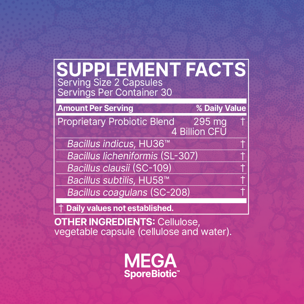 MegaSporeBiotic by Microbiome Labs